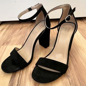 Black Block High Heal Sandal